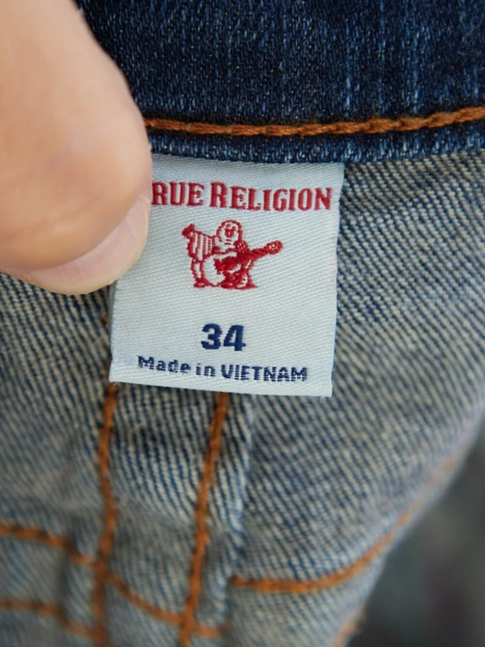 True Religion Ricky Relaxed Straight Jeans Men's 34